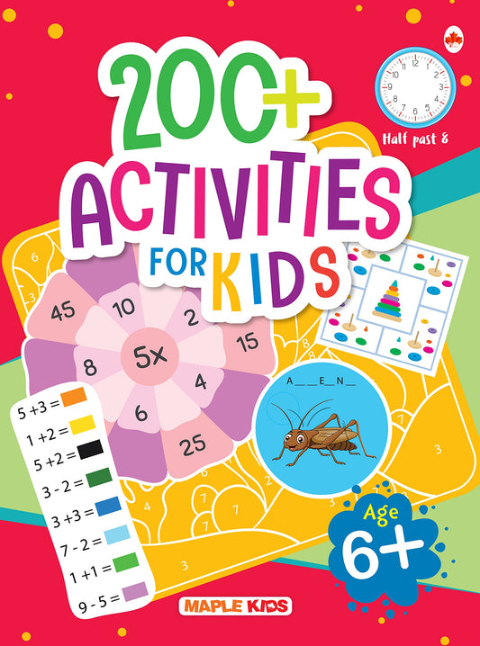 Brain Activities - 200+ Activities for Age 6+ by Maple Press
