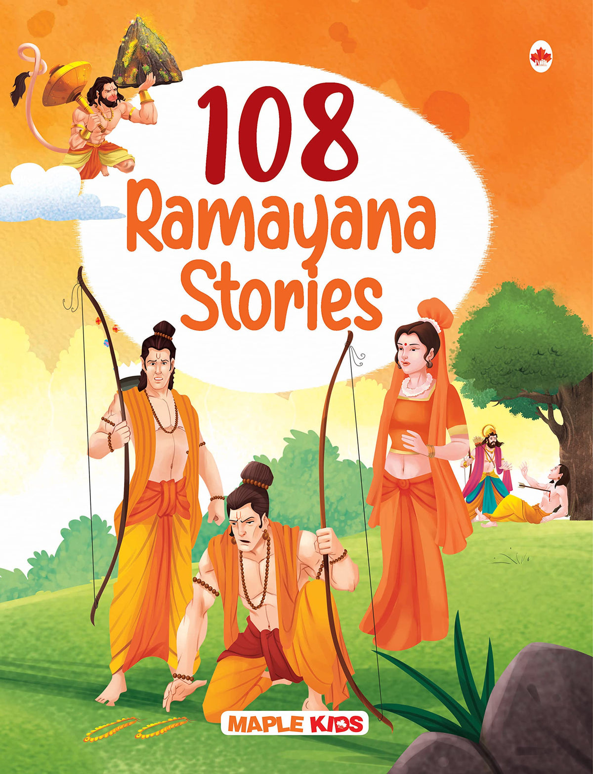 108 Ramayana Stories for Children by Maple Press