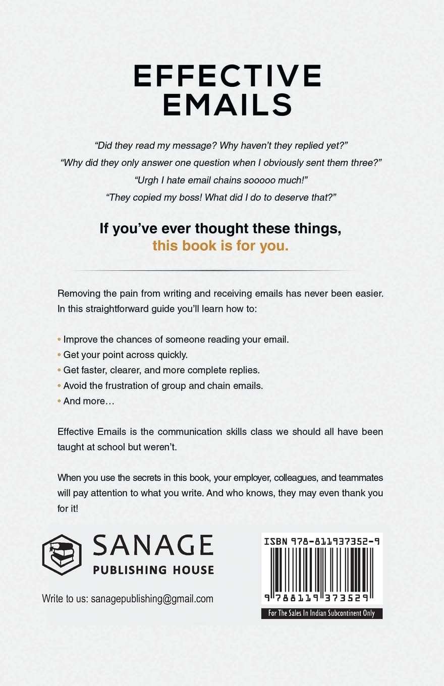 Effective Emails: The secret to straightforward communication at work: 1