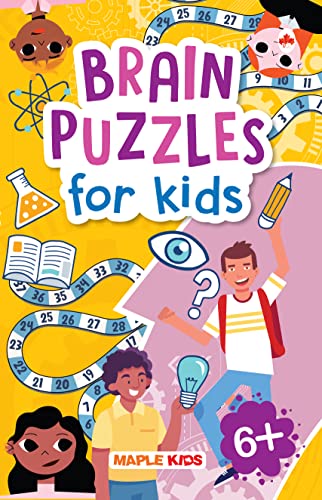 Brain Games for Clever Kids - Brain Teasers and Puzzles - Age 5+ by Maple Press