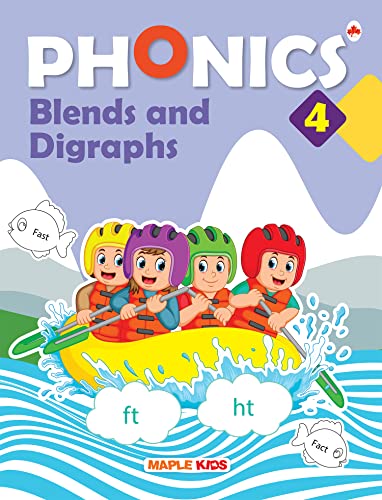 Phonics Reader - Blends and Digraphs - Activity Book for Kids - Age 3+ years - Learning Letter Sounds by Maple Press