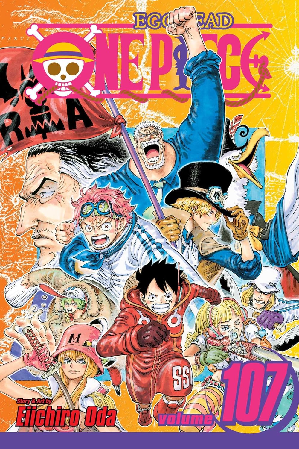 One Piece, Volume 107: Egghead Part 2
