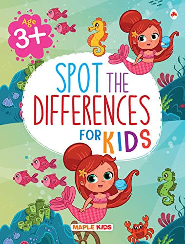 Brain Activity Book for Kids - Spot Differences for Age 3+ by Maple Press