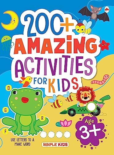 Brain Activity Book for Kids - 200+ Amazing Activities for Age 3+ by Maple Press