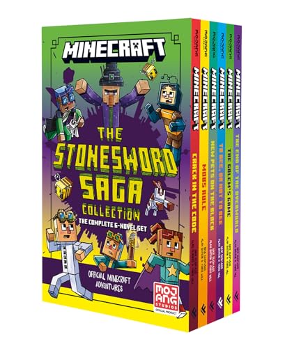 Minecraft Stonesword 6 Book Box Set