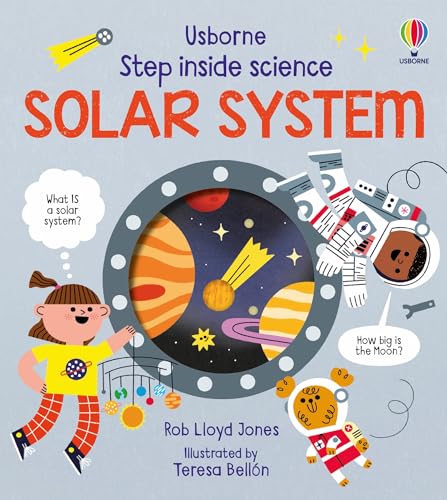 Usborne STEP INSIDE SCIENCE THE SOLAR SYSTEM.