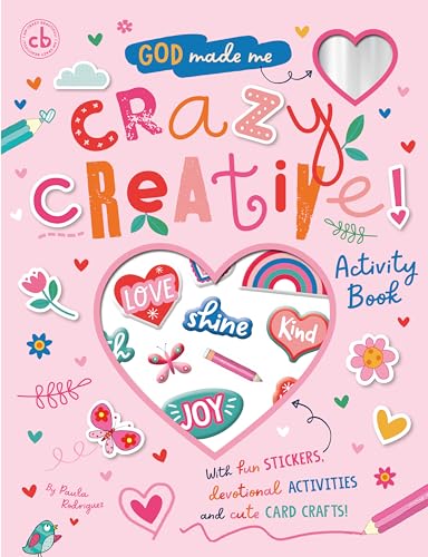 Authentic Media God Made Me Crazy Creative! Activity Book.