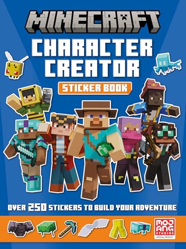 Farshore Minecraft Character Creator Sticker Book.