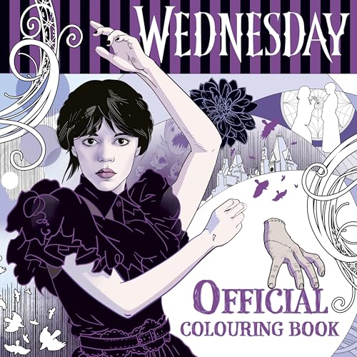 Ladybird Wednesday Official Colouring Book. by Wednesday