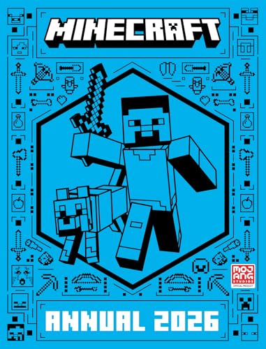 Minecraft Annual 2026: The new official fully illustrated annual – the perfect Christmas present for kids, teens, gamers and Minecraft fans of all ages! New for 2025. by Disney And Mojang Ab