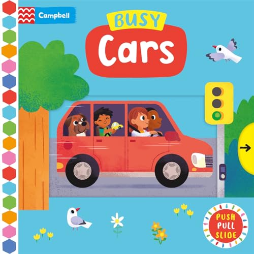Campbell Books Ltd Busy Cars A Push, Pull, Slide Book (Campbell Busy Books). by Mel Matthews