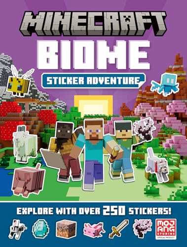 Farshore Minecraft Biome Adventure Sticker Book.