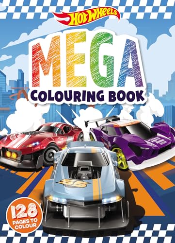 Hot Wheels: Mega Colouring Book