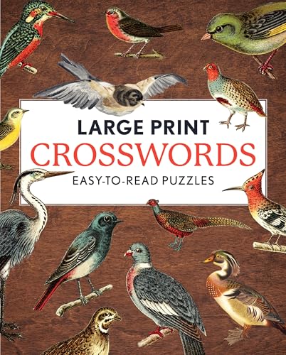 Large Print Crosswords: Easy-to-Read Puzzles