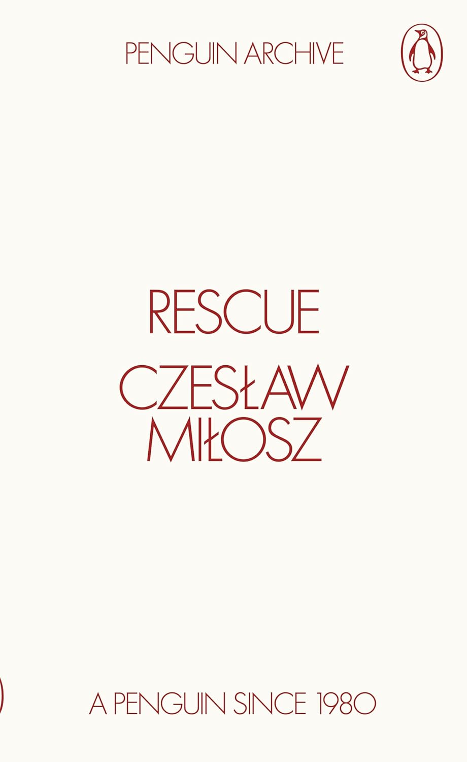 Rescue by Milosz Czeslaw