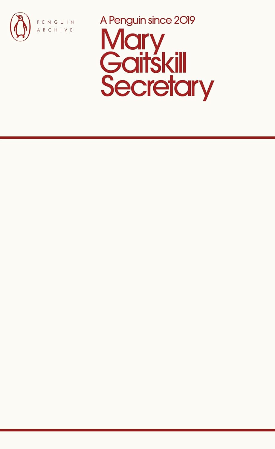 Secretary by Mary Gaitskill