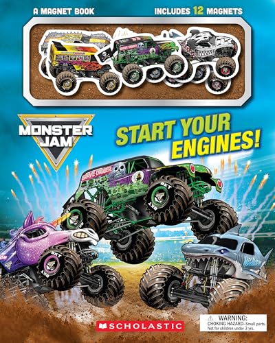 Monster Jam: Start Your Engines! A Magnet Book