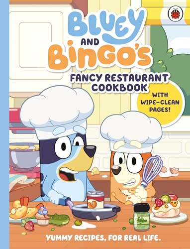 Ladybird Bluey Bluey and Bingos Fancy Restaurant Cookbook.