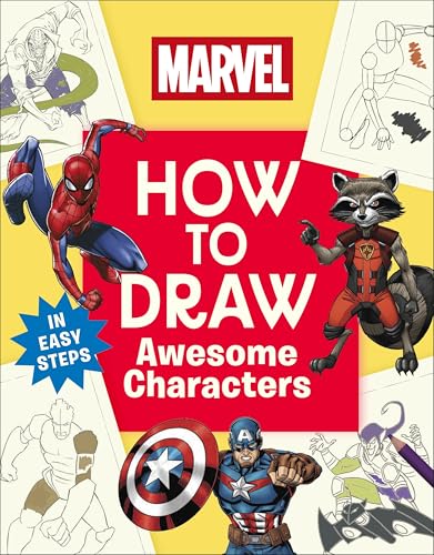 DK Children Marvel How to Draw Awesome Characters. by Dk