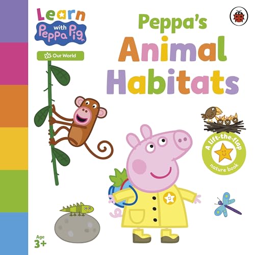 Ladybird Learn with Peppa Peppas Animal Habitats.
