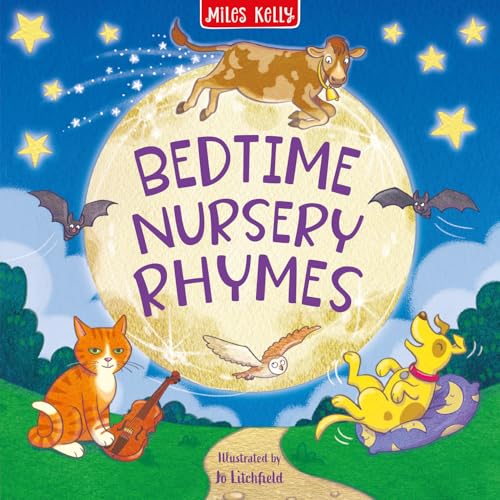 Bedtime Nursery Rhymes: An Interactive Search and Find Book for Toddlers and Kids Age 3 and Up