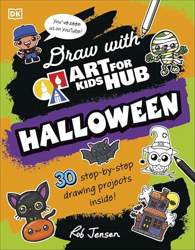 Draw with Art for Kids Hub Halloween by Jensen, Rob Art For Kids Hub