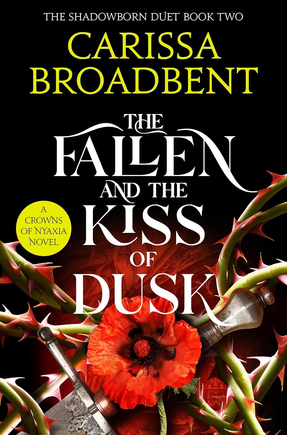 The fallen and the kiss of dusk by Carissa Broadbent