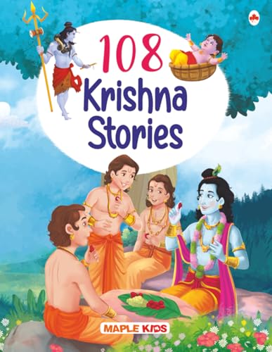 Story Book for Kids - 108 Krishna Stories by Maple Press
