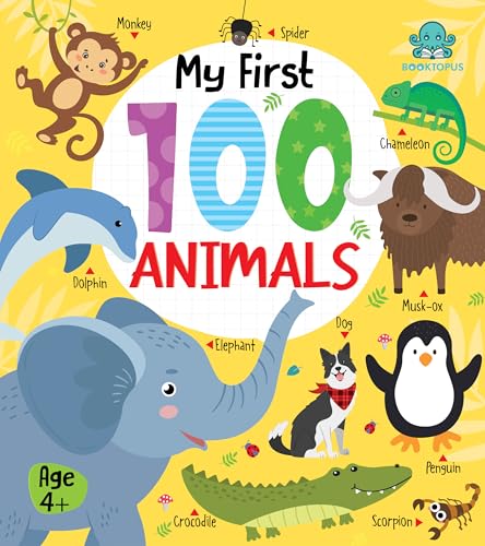 My First 100 Animals Board Book