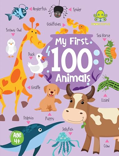 My First 100 Animals Mini Board Book