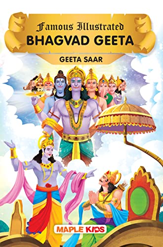 Bhagvad Gita (Illustrated) for Children - Story Book for Kids by Maple