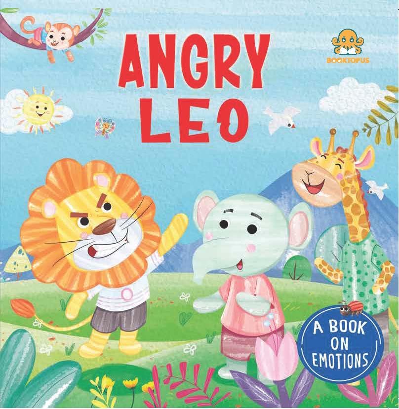 The Angry Lion: Emotion Board Book
