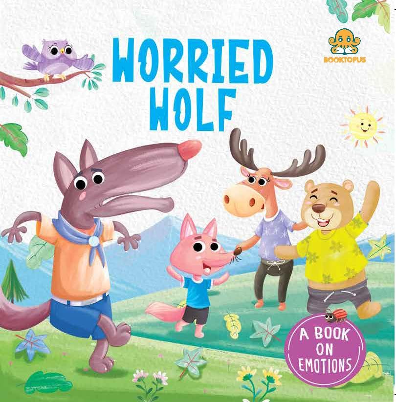 The Worried Wolf: Emotion Board Book