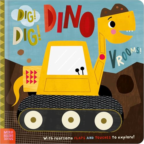 Dig! Dig! DinoVrooms! by Rosie Greening