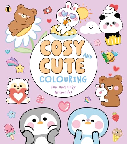 Cosy and Cute Colouring by Violet Peto