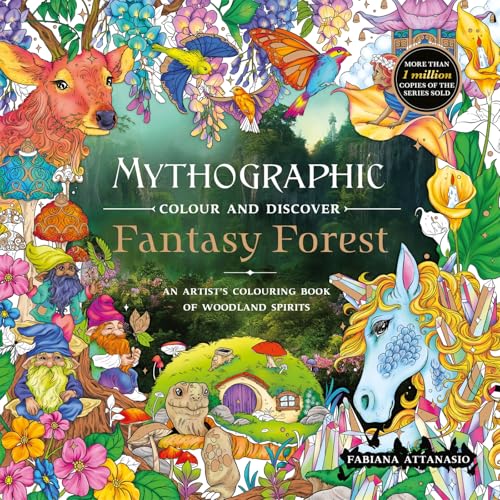 Mythographic Colour and Discover: Fantasy Forest by Fabiana Attanasio