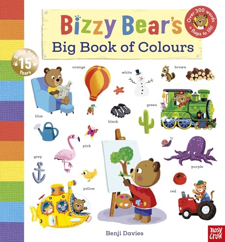 Bizzy Bear's Big Book of Colours by Benji Davies