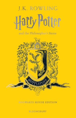 Harry Potter and the Philosopher's Stone – Hufflepuff Hogwarts House Edition by J K Rowling