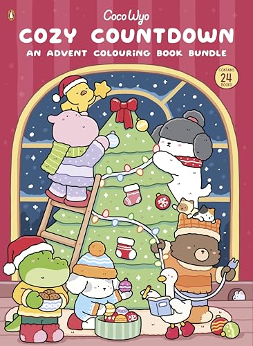 Coco Wyo: Cozy Countdown - An Advent Colouring Book Bundle by Coco Wyo