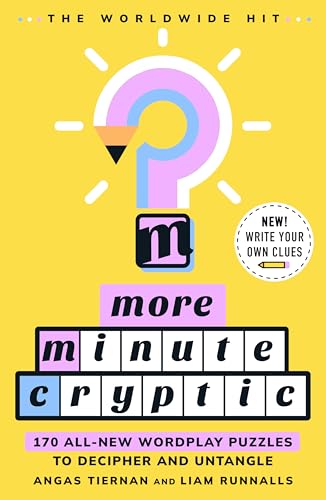More Minute Cryptic by Angas,runnalls, Liam,minute Cryptic Tiernan