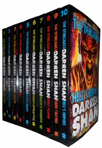 Darren Shan Demonata Collection Set Pack, 10 Books Set,