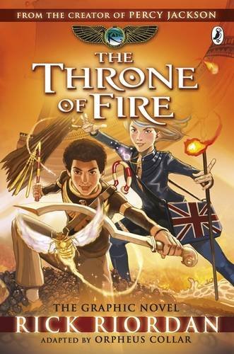 The Throne of Fire: The Graphic Novel by Riordan Rick