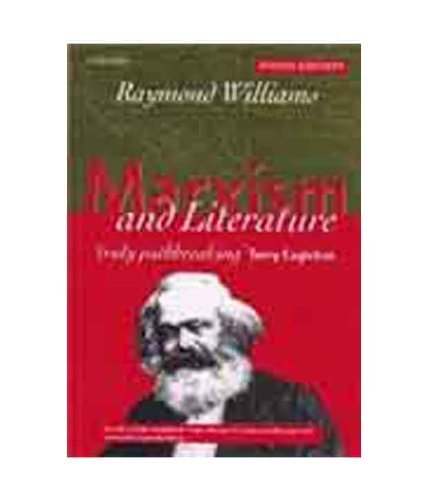 Marxism and Literature by Raymond Williams