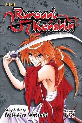 Rurouni Kenshin (3-in-1 Edition), Vol. 1: Includes vols. 1, 2 & 3