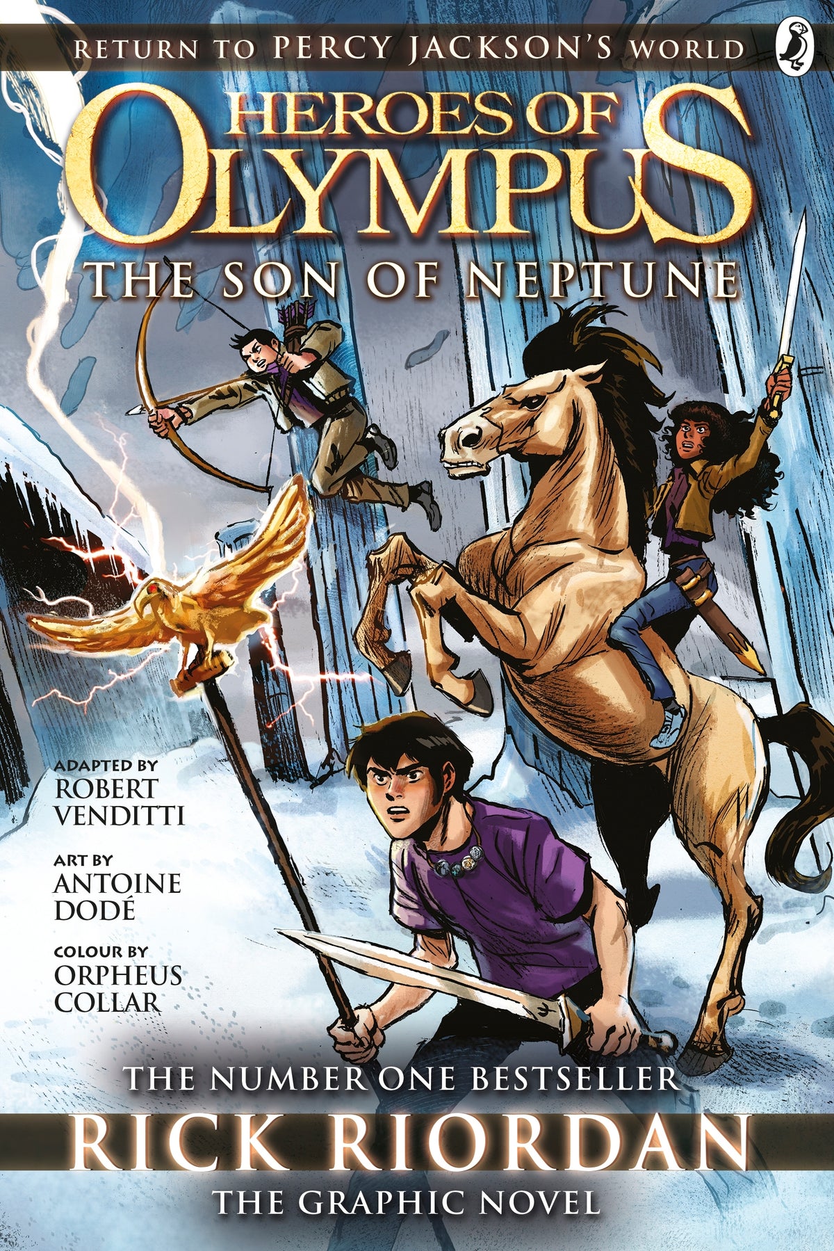 The Son of Neptune: The Graphic Novel by Rick Riordan