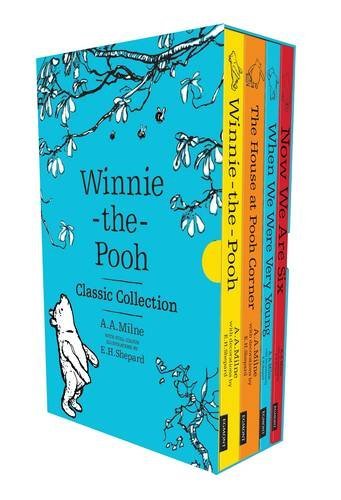 Winnie-the-Pooh Classic Collection: 4 Book Box-Set: The definitive version of the Pooh stories and poetry collections. An ideal gift for children or adults. by E. H. Milne A. A. ; Shepard