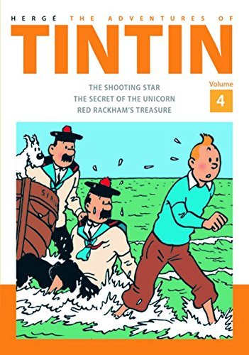 The Adventures of Tintin Volume 4: The Shooting Star / The Secret of The Unicorn / Red Rackham's Treasure