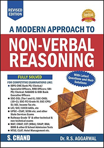 A Modern Approach to Non-Verbal Reasoning [Paperback] [Jan 01, 2017] R S Aggarwal