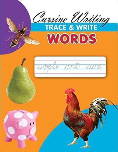 Cursive Writing Trace & Write Words by Maple Press
