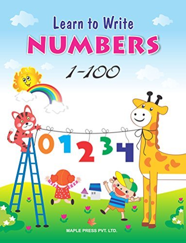 Writing Book Numbers 1-100 by Maple Press